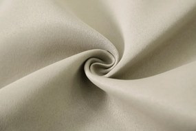 Perdea OXFORD 140x250 cm, bej deschis Agatat: Inele metalice