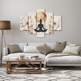 Tablou - Yoga Portocalie (150x105 cm)