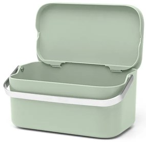 Cutie pentru resturi alimentare Brabantia SinkSide 1005611, 1.8 L, Maner, Verde deschis
