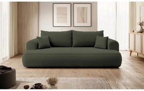 Canapea trei locuri Olivo S  (verde + negru). 1100557