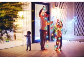 Instalație LED de Crăciun de exterior Retlux 80xLED/25m IP44 multicolor