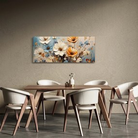 Tablou - Buchete, pictură (120x50 cm)