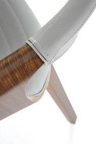 Scaun K544 gri/nuc H77 cm
