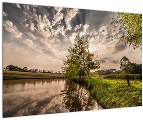 Tablou naturii cu raze de soae (90x60 cm)