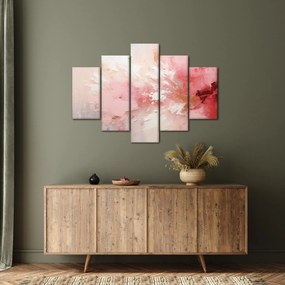 Tablou - Abstract roz (150x105 cm)