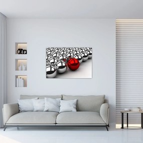Tablou cu bile lucioase (90x60 cm)