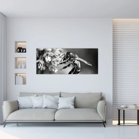 Tablou - Detaliu de albină (120x50 cm)