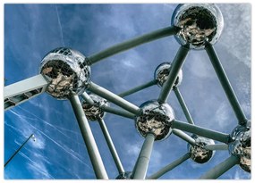 Tablou- atomium la Bruxelles (70x50 cm)