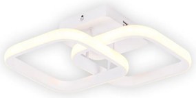 Aplica LED Erste Aria 28W 3CCT Alb Mat, Design Modern Curbat 330x260x90mm, Lumina Reglabila din Intrerupator pentru Living, Hol sau Dormitor