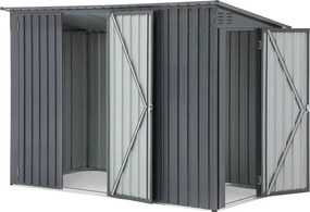 Căsuță de grădină pentru unelte Avenberg, 2,43 × 1,12 m, antracit