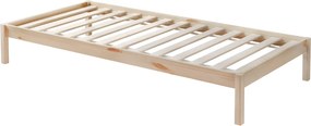 Pat supraetajat Montessori cu pat suplimentar, natural, VENITA TYP 1