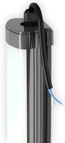 Corp de iluminat LED pentru corpuri de bucătărie LED/60W/230V 6000K 120 cm IP65 negru