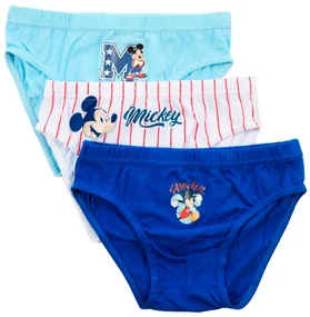 Disney Mickey All-Stars lenjerie pentru copii, pachet de 3 bucăți, mărime 5 - 6 ani / 110 - 116 cm