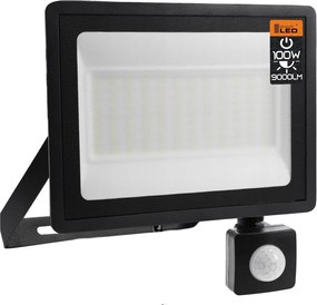 Proiector LED exterior LED/100W/230V 4500K IP65 negru