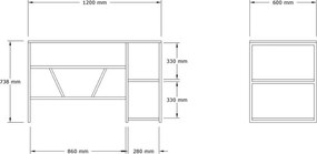 Birou Caste Sapphire Oak