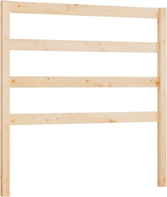vidaXL Tăblie de pat, 95x4x100 cm, lemn masiv de pin