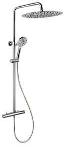 Set de duș cu baterie termostatică BATH DELUXE 31-120-09-60-00 DRAGOR crom