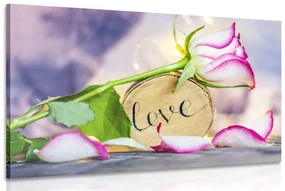 Tablou mărturisire romantică Love