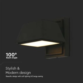 Aplică LED de exterior LED/15W/230V IP65 3000K negru