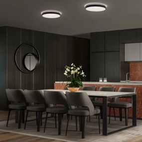 Osram - Plafonieră LED ORBIS LONDON, 16 W, 230 V, Ø 28 cm, negru