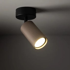 Spot TUNE 1xGU10/10W/230V negru/maro