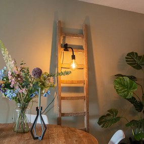 Lampă de birou modernă neagră cu braț flexibil - Cavalux