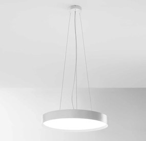 Lustra suspendata LED AVA 60cm, alb sau negru
