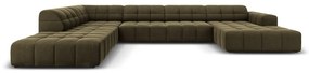 Coltar 7 locuri Chicago catifea L364 cm