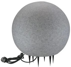 Lampă de exterior ARGENTO 1xE27/15W/230V d. 40 cm IP65 gri