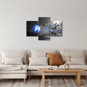 Tabloul bilelor albastru închis (90x60 cm)