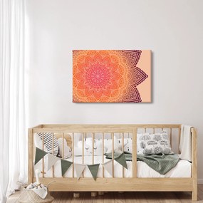 Tablou - Mandala artă (90x60 cm)