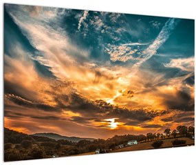 Tablou cu nori (90x60 cm)