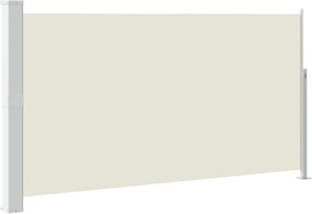 vidaXL Copertină laterală pentru terasă/curte, crem, 160x300 cm