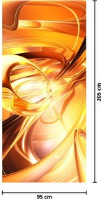 Fototapet pentru ușă - Abstract (95x205cm)