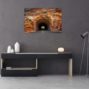 Tablou - tunel în stâncă (90x60 cm)
