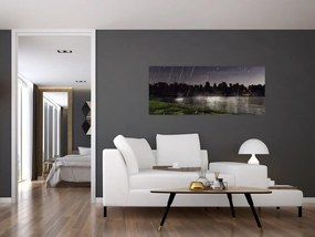 Tablou - Seara ploioasă (120x50 cm)