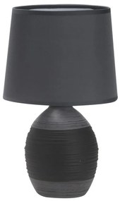 Lampă de masă AMBON 1xE14/40W/230V negru