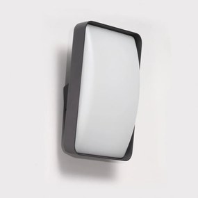 Aplica perete exterior, Protectie IP54, MORTEN gri inchis 4000K