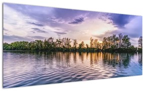Tablou cu lac (120x50 cm)
