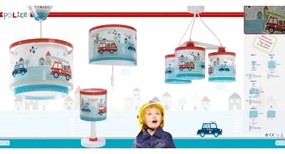 Dalber 60611 - Lampa copii POLICE 1xE14/40W/230V