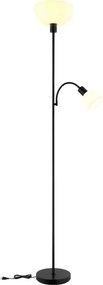 Globo 59947B - Lampadar HINTON 1xE27/40W/230V + 1xE14/25W