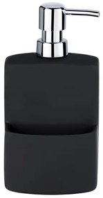 WENKO 3620117800 - Dozator de săpun FESTIVAL 10 x 18 cm, negru