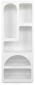 Biblioteca, Timeless Style, UnicUtil, 60 x 32 x 150 cm, Alb