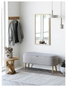 Cuier de perete în culoare naturală din lemn de stejar 50 cm Barco – House Nordic