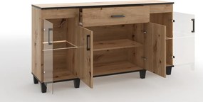 Comodă POLA 03 – 160x40x90 cm – Stejar Artisan