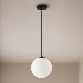 BRILAGI - Lustră suspendată pe cablu POLOS 1xE27/40W/230V Ø 20 cm neagră