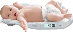 Cantar pentru bebelusi Camry CR 8185, Pana la 20 kg, Afisaj LCD, Functie HOLD, Tara, Auto-off, Alb