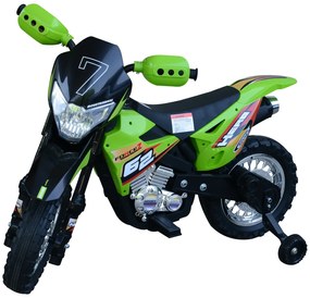 Motoreta MotoCross Electrica pentru Copii HOMCOM, 107x53x70cm | Aosom RO