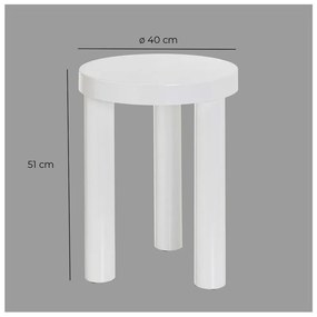 Măsuță auxiliară rotundă ø 40 cm Dórica – Casa Selección