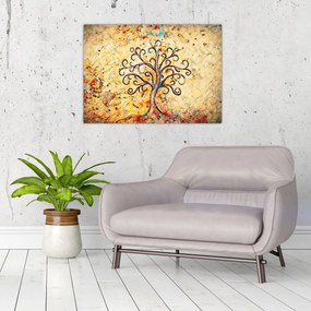 Tablou - Copacul vieții mozaic (70x50 cm)